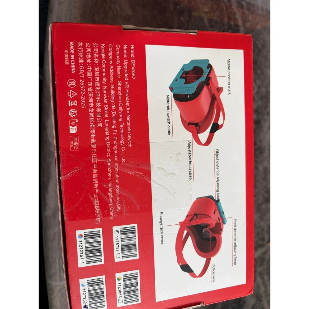 Upgraded VR Headset for Nintendo Switch & Switch OLED Model